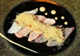 165. Carpaccio flambe