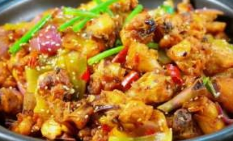 1028. Pollo in dry pot
