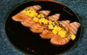 163. Carpaccio di salmone