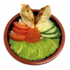 X3 GYOZA POKE BOWL