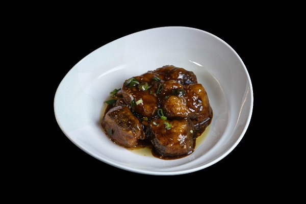 F47. Teriyaki gebratenes Haibutt-Steak