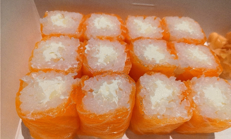 saumon Rolle cheese 6. piece