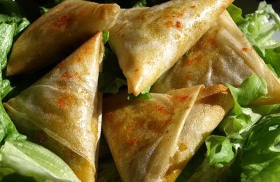 Samousa aux boeuf (4 pièces)