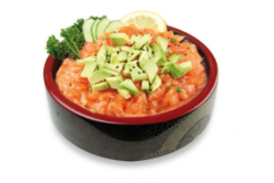 chirashi saumon Tartare avocat