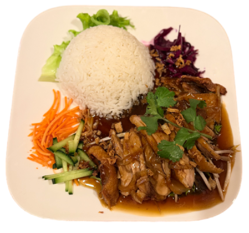 A15 Canard laqué avec riz