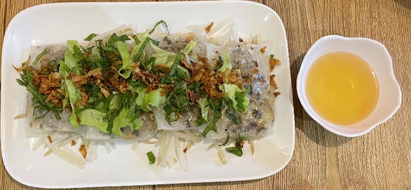 S5. Banh cuon raviolis vietnamien porc et crevettes mélange(x4)