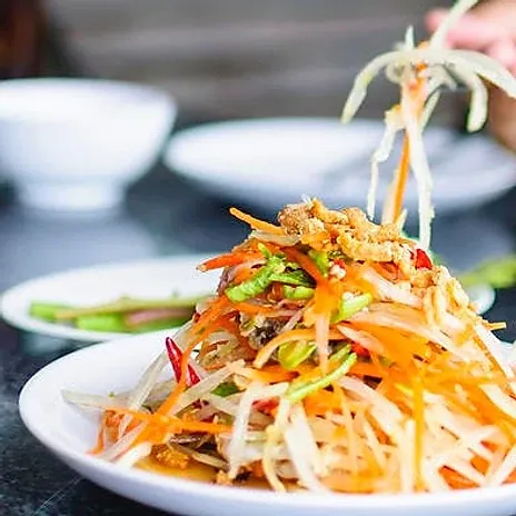 S1. Salade de papaye aux crevette