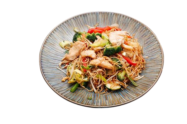 R21. Nouilles sautées au poulet