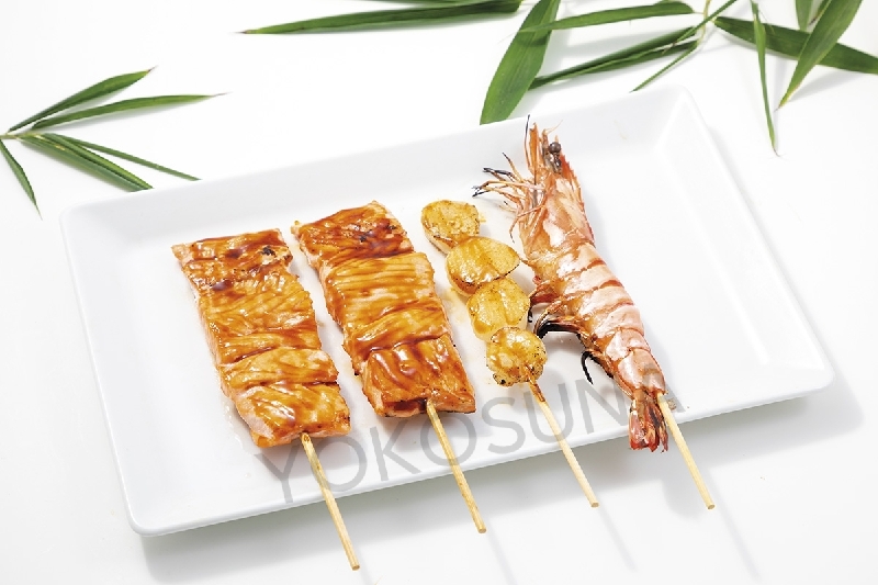 F- (4 brochettes fruit de mer)