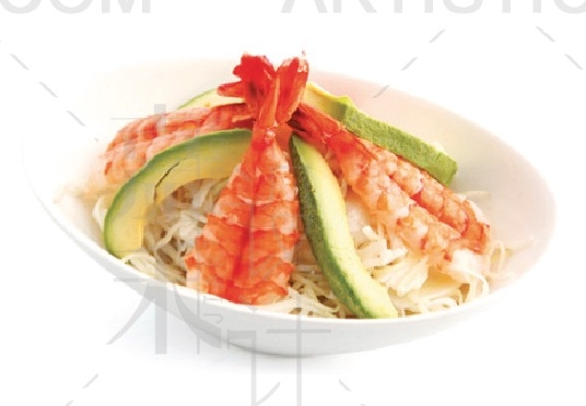 Salade de crevettes
