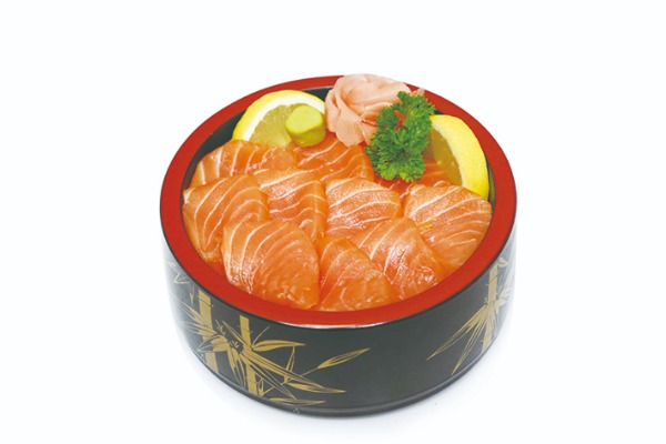 Chirashi 1. Saumon cru