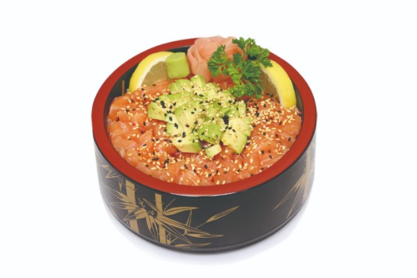 Chirashi 5. Tartare saumon ＆ avocat