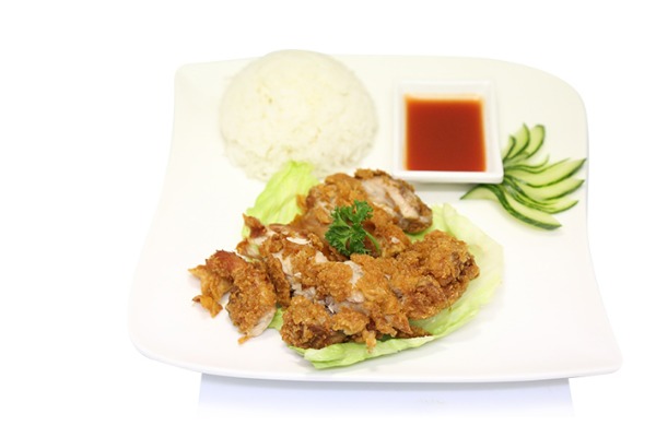 Menu V3. Poulet croustillant fait maison