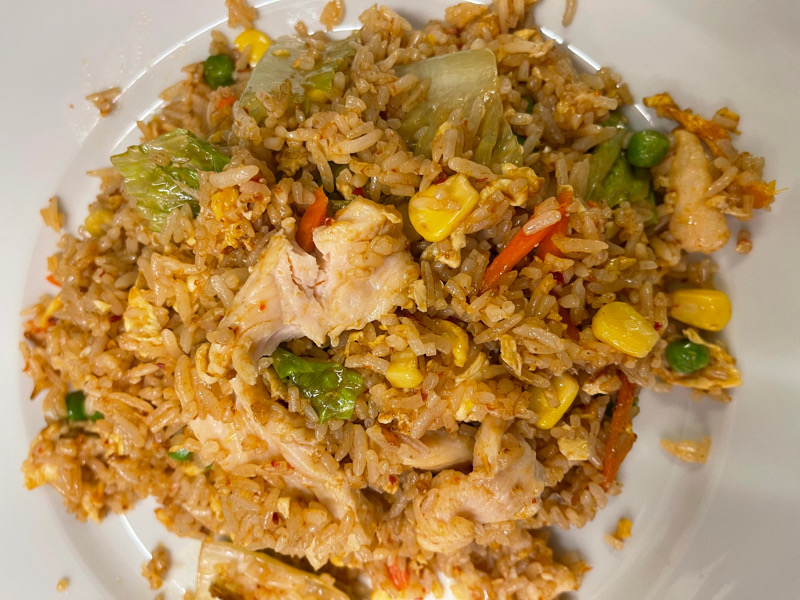 44. Riz sautés au poulet façon malaisienne