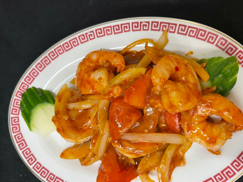 10P. 👍Crevettes au sambal facon Malaisienne 🌶️