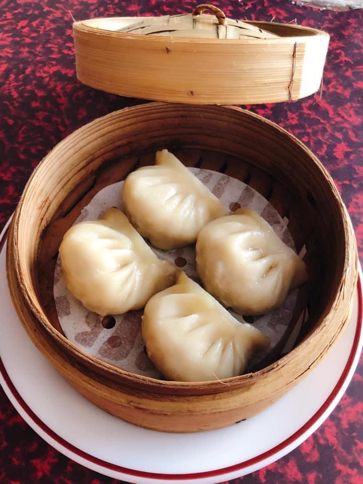 19. Raviolis au porc à la vapeur(4 pcs)