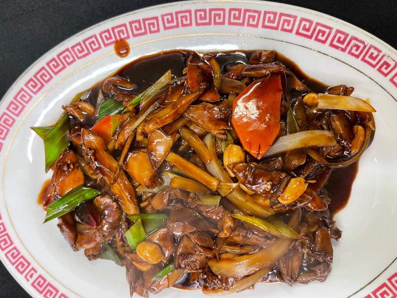8D. Canard façon Kong Poh 🌶️🌶️