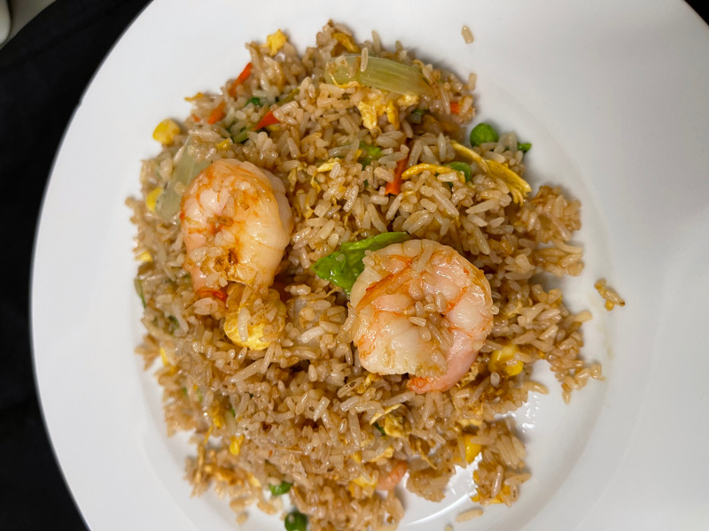 42. Riz sautés aux crevettes
