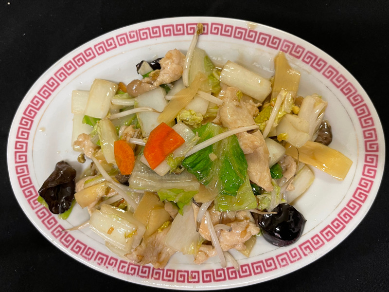 9C. Poulet aux legumes divers