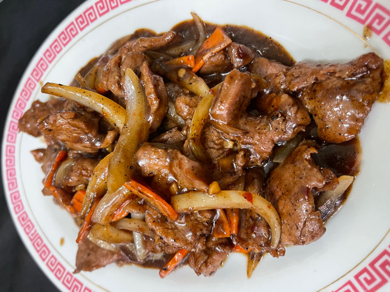5L. Agneau aux poivre noir facon Japonaiset 🌶️