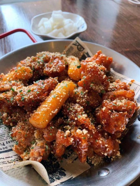 Yangnyeom chicken 🌶