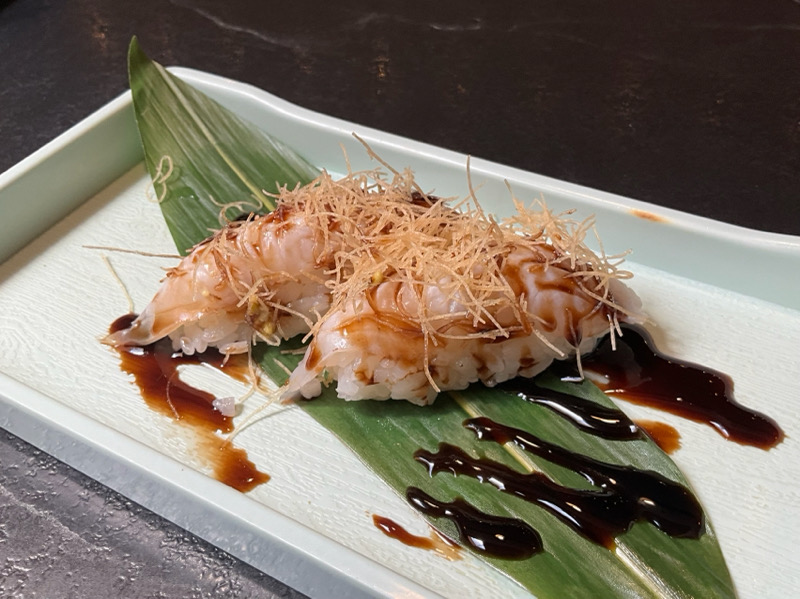 192. Nigiri branzino scottato