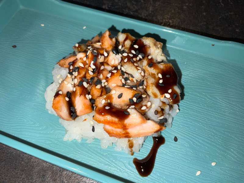 34. Cirashi con pesce misto alla griglia