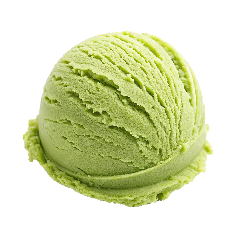 Gelato al tè verde