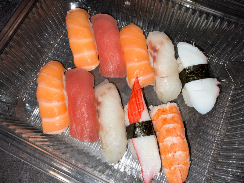 197. Nigiri misti 10 pz (SOLO ASPORTO)