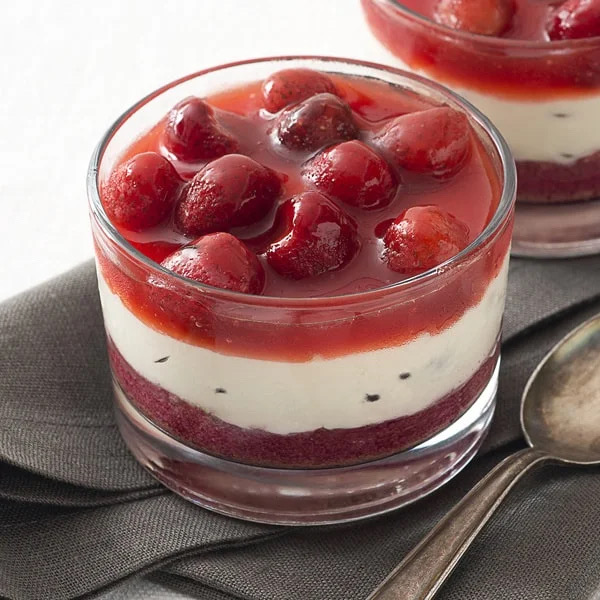 Coppa mascarpone e fragole