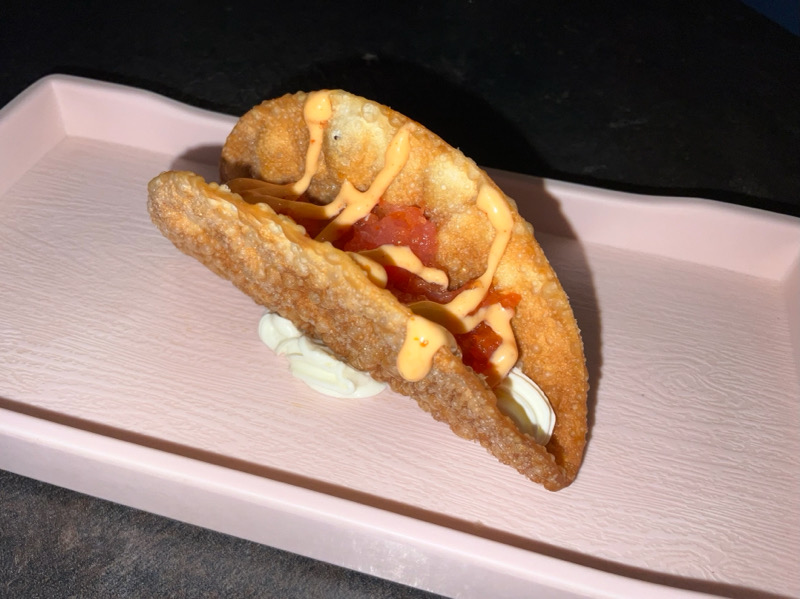 211. Tacos spicy maguro 1pz (CENA)
