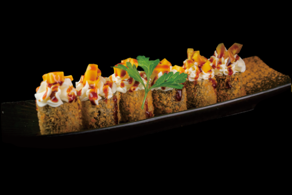 255. HOSSOMAKI FRITTO CON MANGO 6PZ