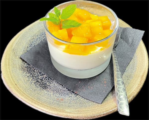 PANNA COTTA CON MANGO