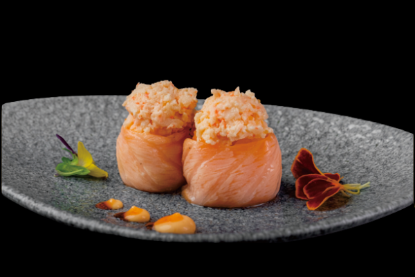 298. GUNKAN SALMONE SCOTTATO 2PZ