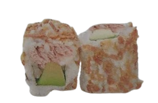 Oignon Roll Thon cuit, avocat,oignons frits