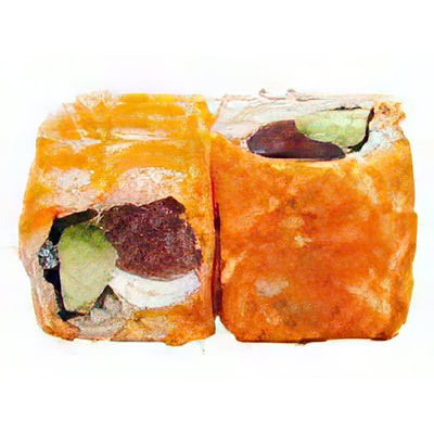 Tobiko Thon avocat, cheese