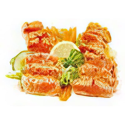 Sashimi Saumon tataki