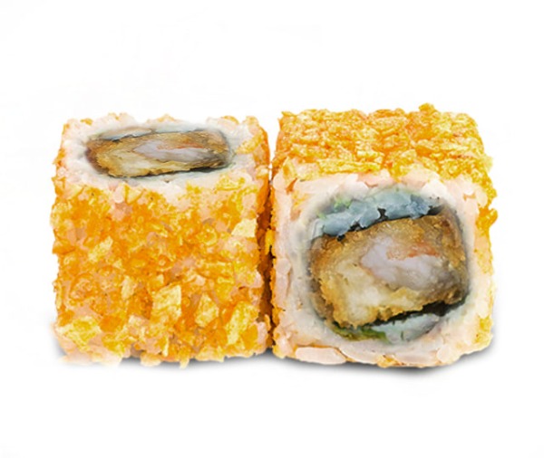 Oignon Roll Tempura crevette mangue