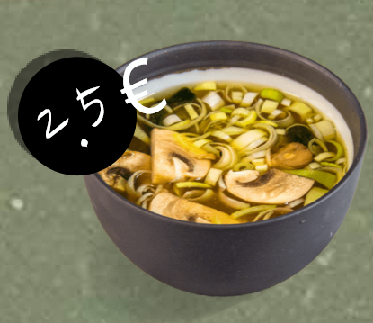 Soupe miso