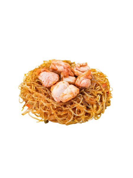 41. SPAGHETTI DI SOIA CON SALSA PICCANTE