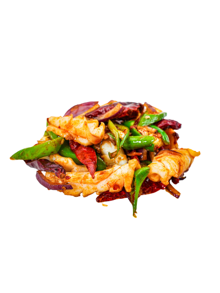 77. CALAMARI PICCANTI*