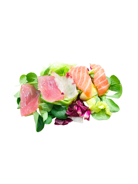 3. INSALATA MISTA CON PESCE CRUDO