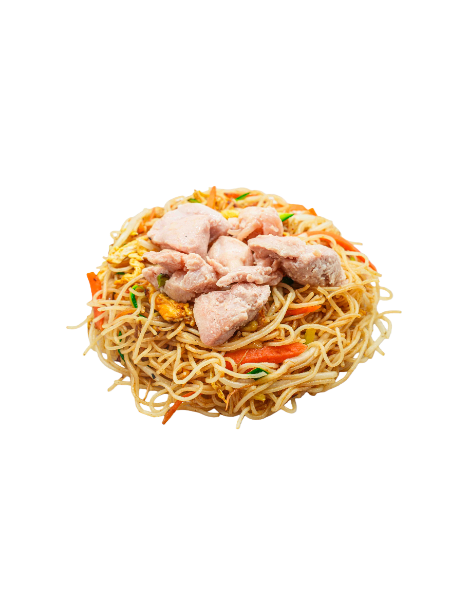 213. SPAGHETTI DI RISO CON POLLO