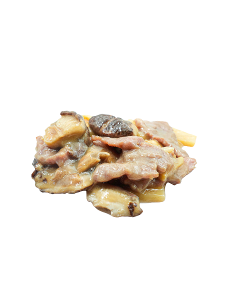 58. MANZO CON BAMBÙ E FUNGHI SHITAKE