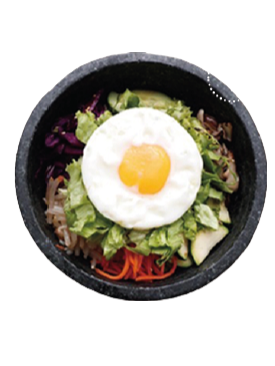 1. 야채돌솥비빔밥(Yachae bibimbab)
