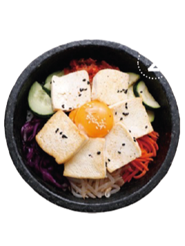 2. 두부김치돌솥비빔밥(Dubukimchi dolsotbibimbab)