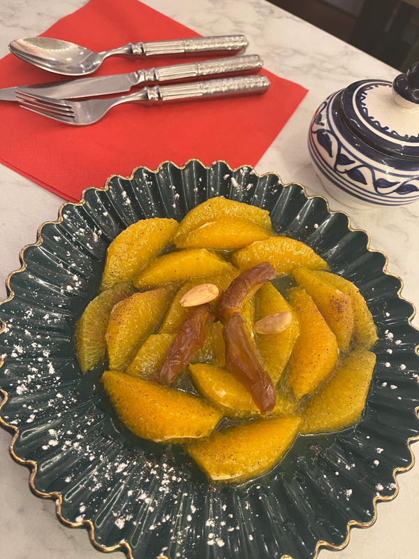 Salade à l’orange