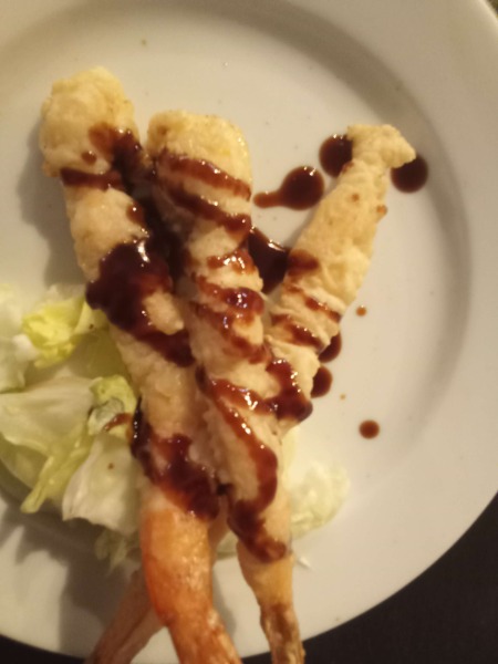 8. Ebi Tempura (A,B)