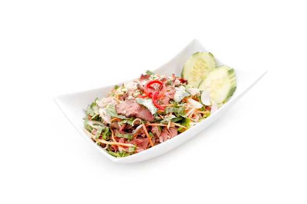 T12 Salade de boeuf citronnelle épicée