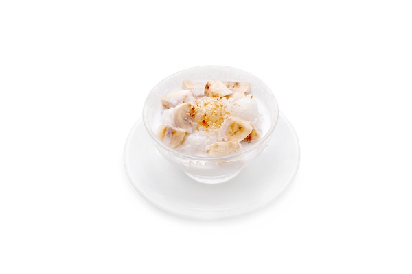 D14-Dessert à la banane et tapioca